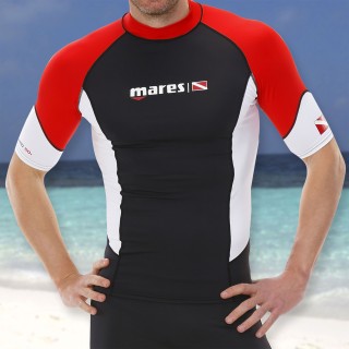 Mares DC Rash Guard Shirt kurzam für Herren - UPF50+