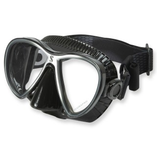 Synergy Twin Trufit schwarz - weicher Maskenkörper mit Comfort Strap von Scubapro