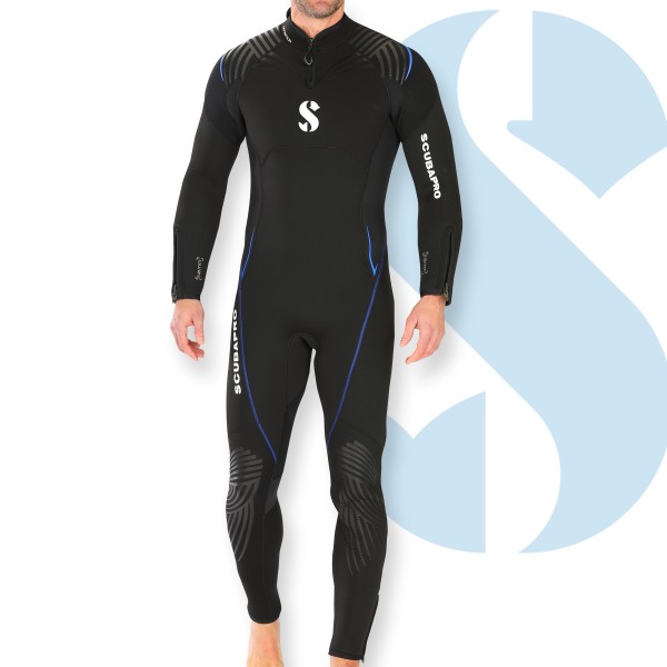 Herren Männer Neopren 3 mm Taucheranzug Full Wetsuit für alle Wassersportarten 
