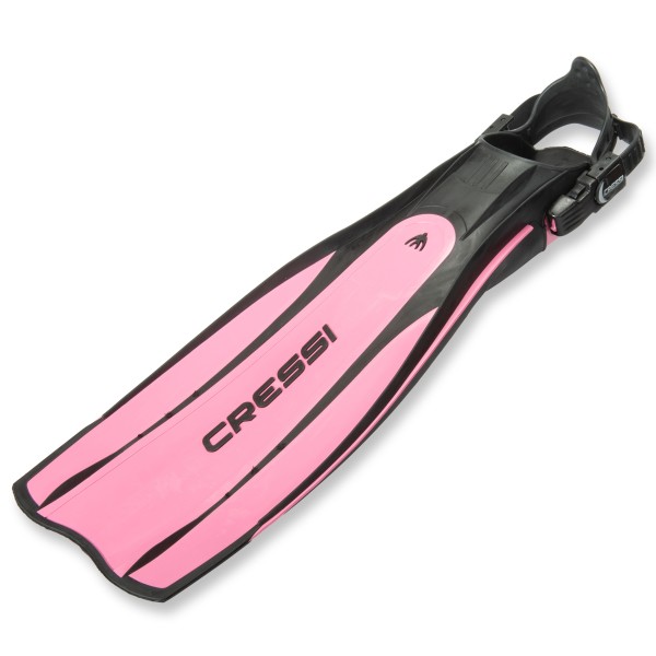 Cressi Tauchflossen Pro Light - mit Flossenband, pink