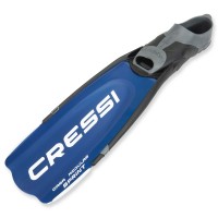 Cressi Gara Modular Sprint Freitauchflosse - kürzer und leichter, blau